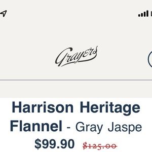 Grayers flannel